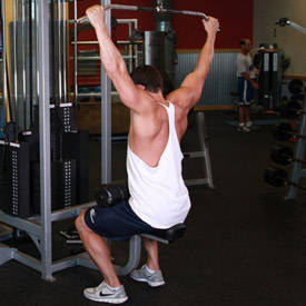 Wide-Grip Pulldown Behind The Neck
