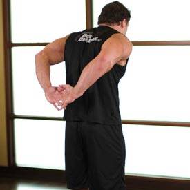 Standing Biceps Stretch