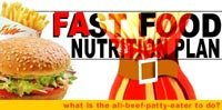 Fast Food Nutrition Plan!