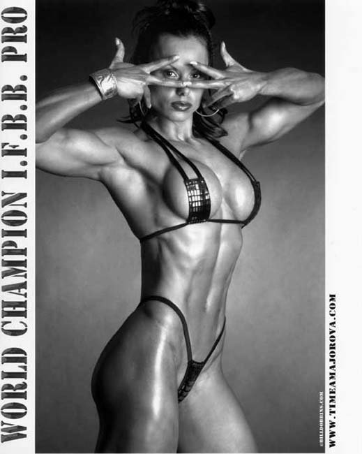Timea Majorova Female Fitness Model