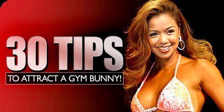 30 Tips To Attract A Gym Bunny!