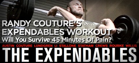 Randy Couture's Expendables Workout: Will You Survive 45 Minutes Of Pain?