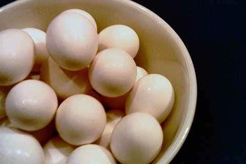 Down A Few Hard-Boiled Eggs Instead