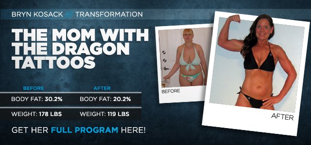 Body Transformation The Mom With The Dragon Tattoos