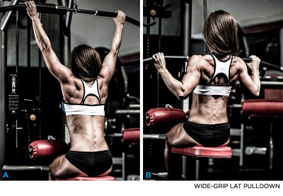 Bodybuilding Womens Back Workout