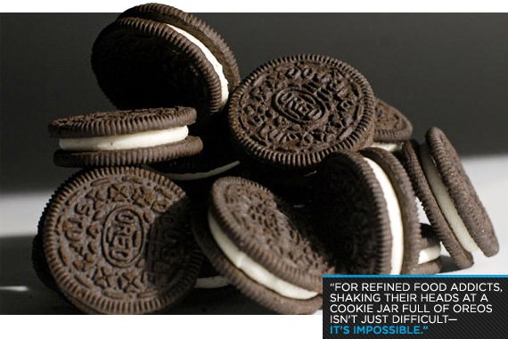 Shaking their heads at a cookie jar full of Oreos isn't just difficult--it's impossible