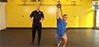 TRX Hip and Lat Stretch