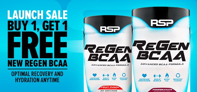 Buy 1, Get 1 New RSP ReGen BCAA
