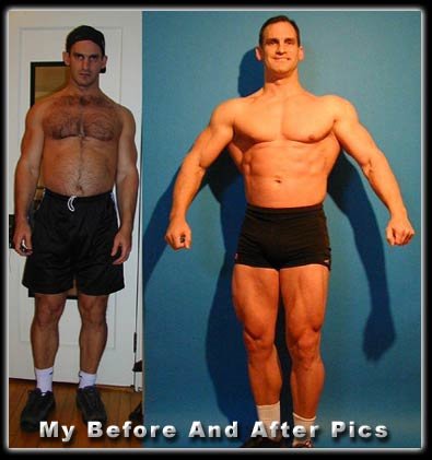 women bodybuilding before and after. women wearing make-up,