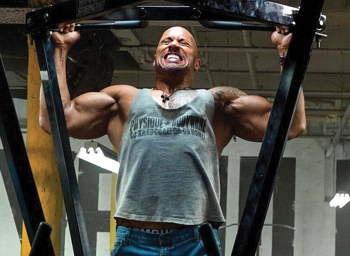 6 Day Dwayne Johnson Hercules Workout for Weight Loss