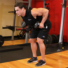 Bent Over Two-Dumbbell Row