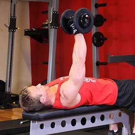 One Arm Dumbbell Bench Press
