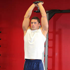 Standing Dumbbell Triceps Extension