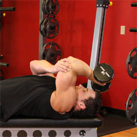 One Arm Pronated Dumbbell Triceps Extension thumbnail image
