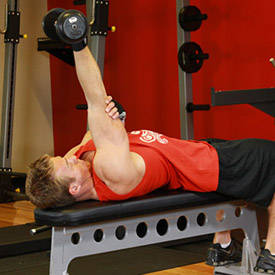 One Arm Supinated Dumbbell Triceps Extension thumbnail image