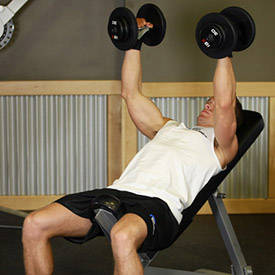 Incline Dumbbell Bench With Palms Facing In thumbnail image