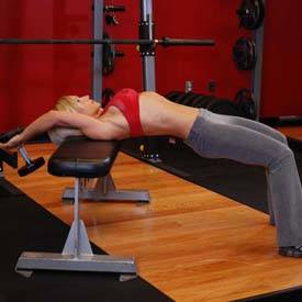 Straight-Arm Dumbbell Pullover