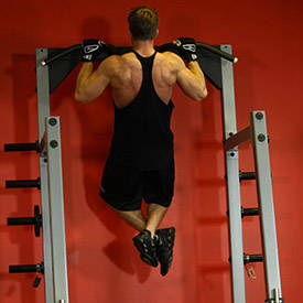 Mid-grip pull-up