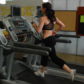Treadmill HIIT cardio