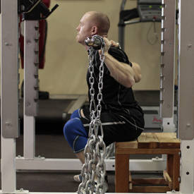 Box Squat with Chains thumbnail image
