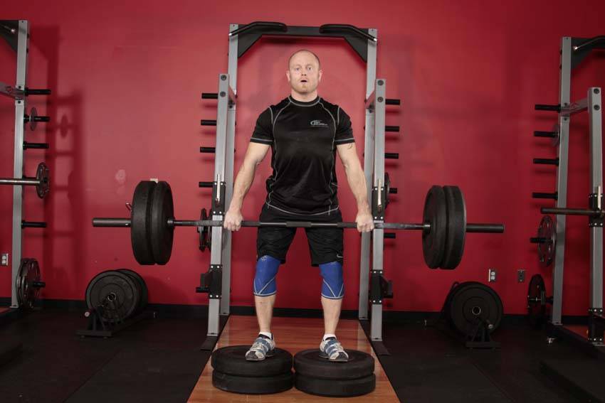 Romanian Deadlift from Deficit Exercise Guide and Video
