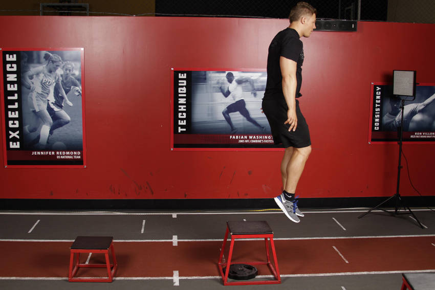 Depth Jump Leap Exercise Guide and Video