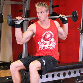 Seated Barbell Twist