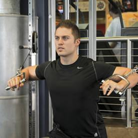 Standing Cable Chest Press thumbnail image