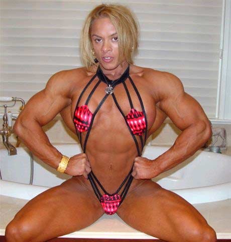 Bilderesultat for funny woman pictures bodybuilder