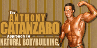The Anthony Catanzaro Approach To Natural Bodybuilding.