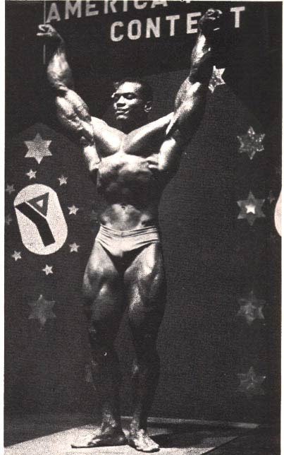 Sergio Oliva Competing At An Early Mr. America