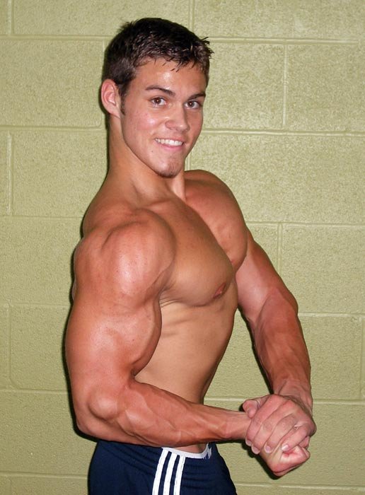 Teen Bodybuilder Biceps 3
