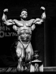Aaron Baker At The 1998 Olympia.