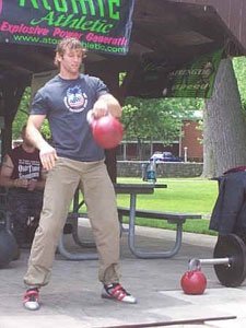 Andrew Is The Current American Record Holder For The Single Arm Snatch.