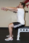 Dynamic Stability Seated Chest Pass