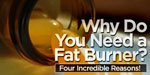 Why Do You Need A Fat Burner? Four Incredible Reasons!