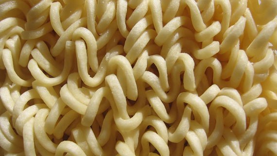 Without the protein, those noodles look so boring anyway.