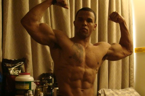 Military Bodybuilder of the Month Christopher Wescott.