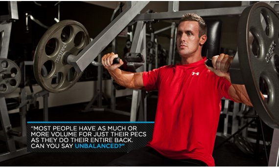 Reminder** Majority of people have an underdeveloped upper chest
