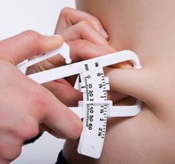 Skin fold testing for body fat