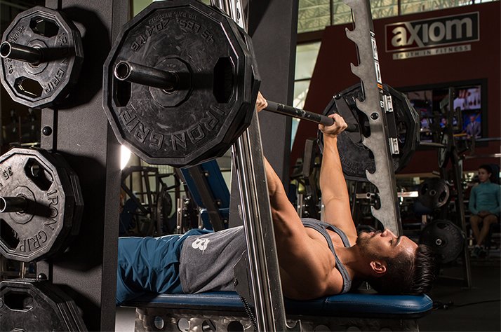 Smith Machine Bench Press