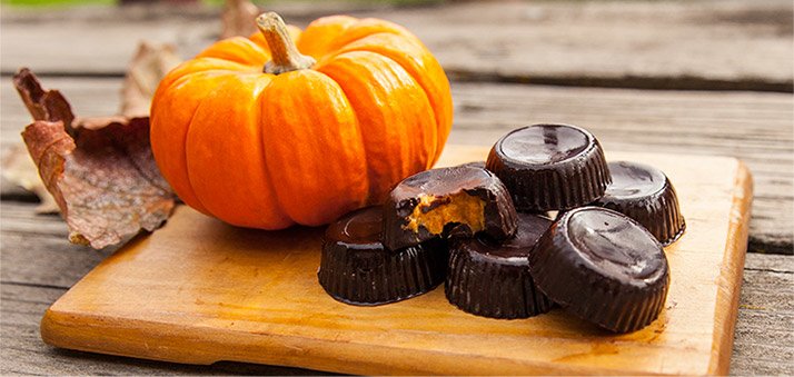 PUMPKIN PIE PEANUT BUTTER CUPS