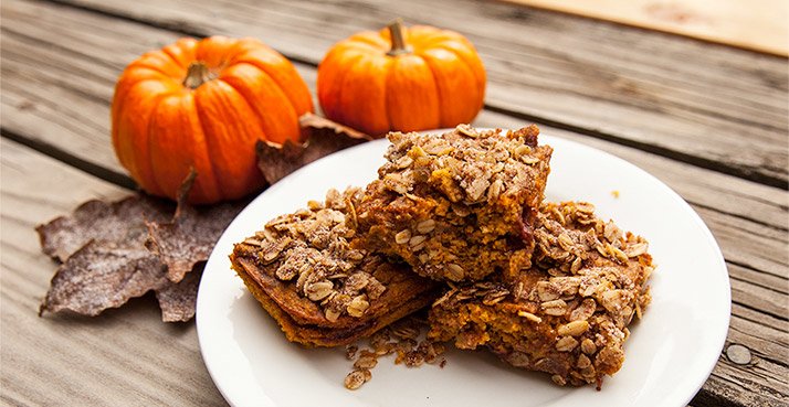 PUMPKIN CRANBERRY STREUSEL BARS