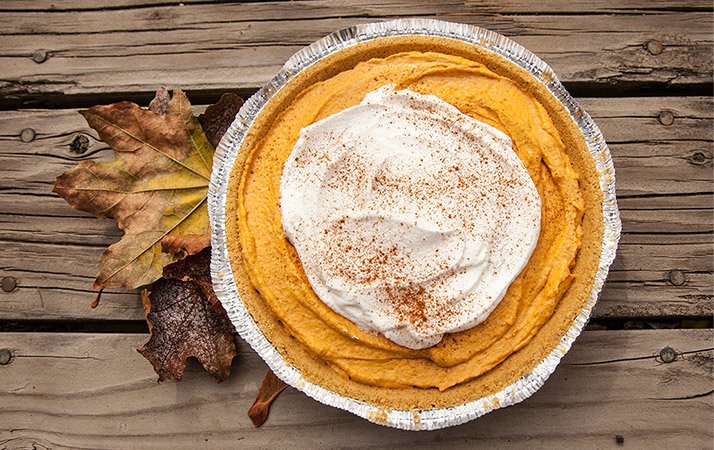 PROTEIN PUMPKIN MOUSSE PIE