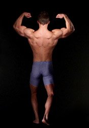 Rear Double Biceps Pose