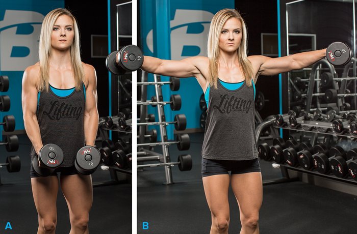 Defined Shoulders Women