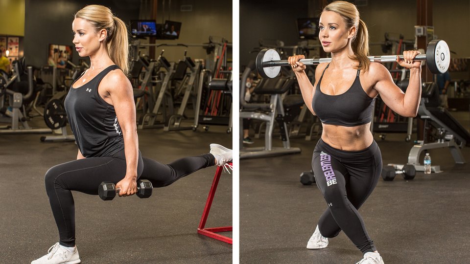 Annie Parker's Lower-Body Bikini Workout