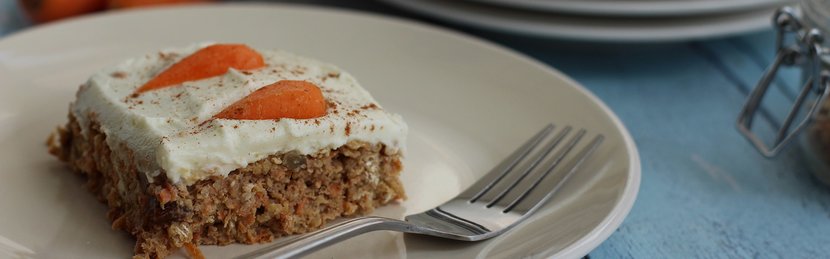Healthy Protein-Packed Carrot Cake!