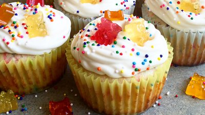 Protein-Packed Funfetti Cupcakes That Build Muscle!