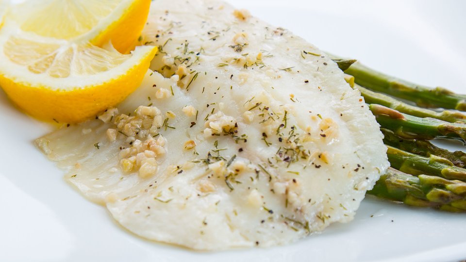 Foil Baked Garlic and Dill Tilapia